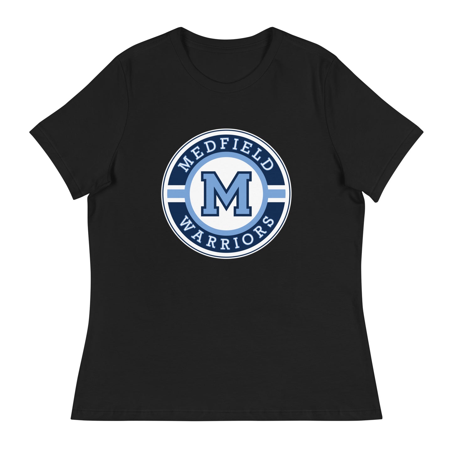 Performance | Women's Relaxed T Shirt | Medfield Softball | Badge Logo