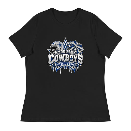 Performance | Women's Relaxed T Shirt | Hyde Park Cowboys | Crest Logo