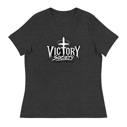 Performance | Women's Relaxed T Shirt | Victory Society | Valor Heritage Alliance Logo