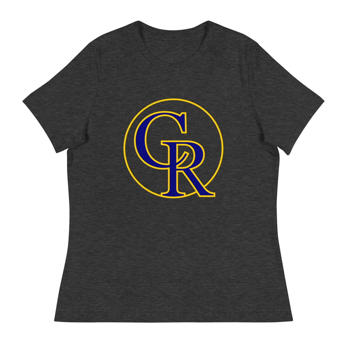 Performance | Women's Relaxed T Shirt | Chestnut Ridge Lions Football | Crest Logo