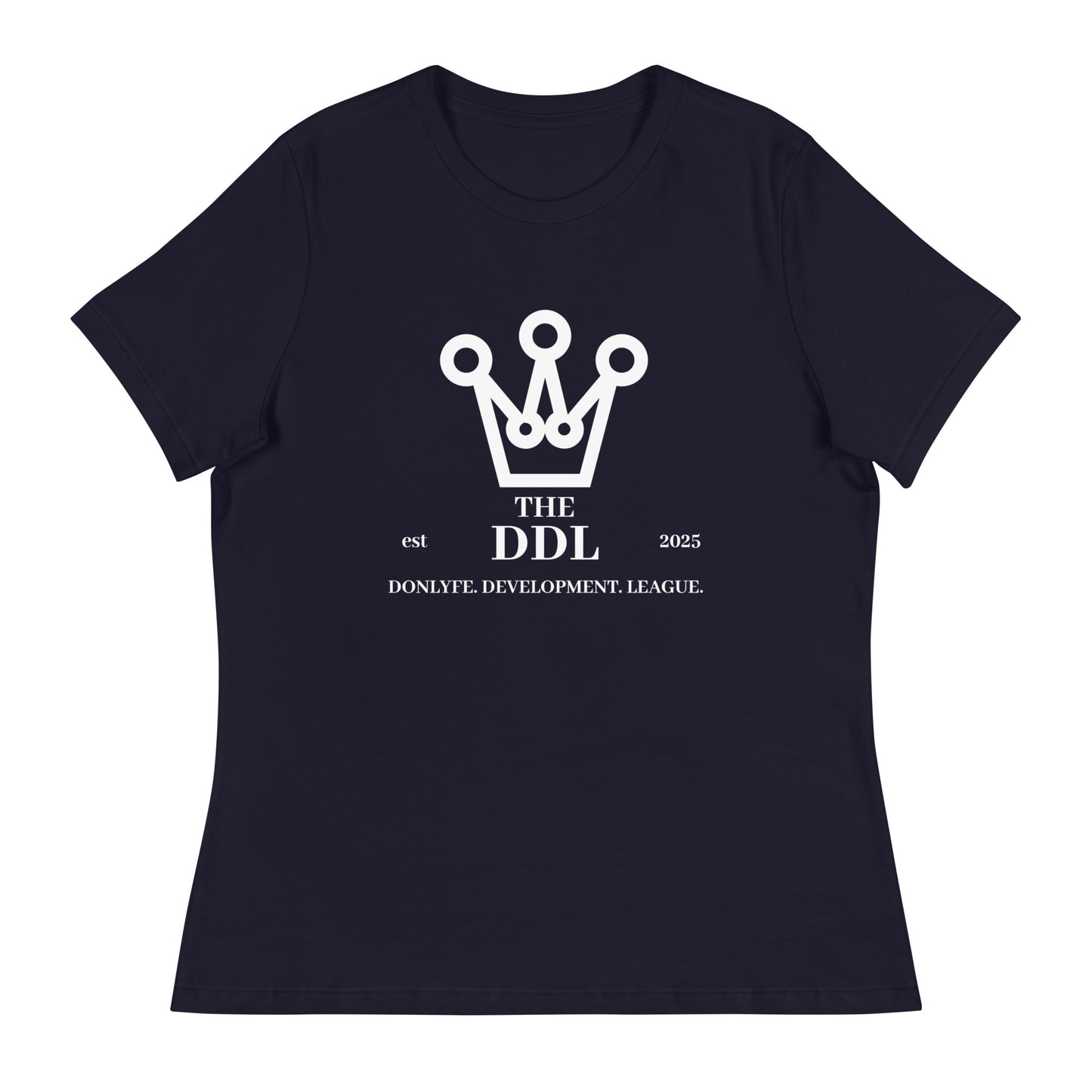 Performance | Women's Relaxed T Shirt | Official DDL Merchandise | Crest Logo