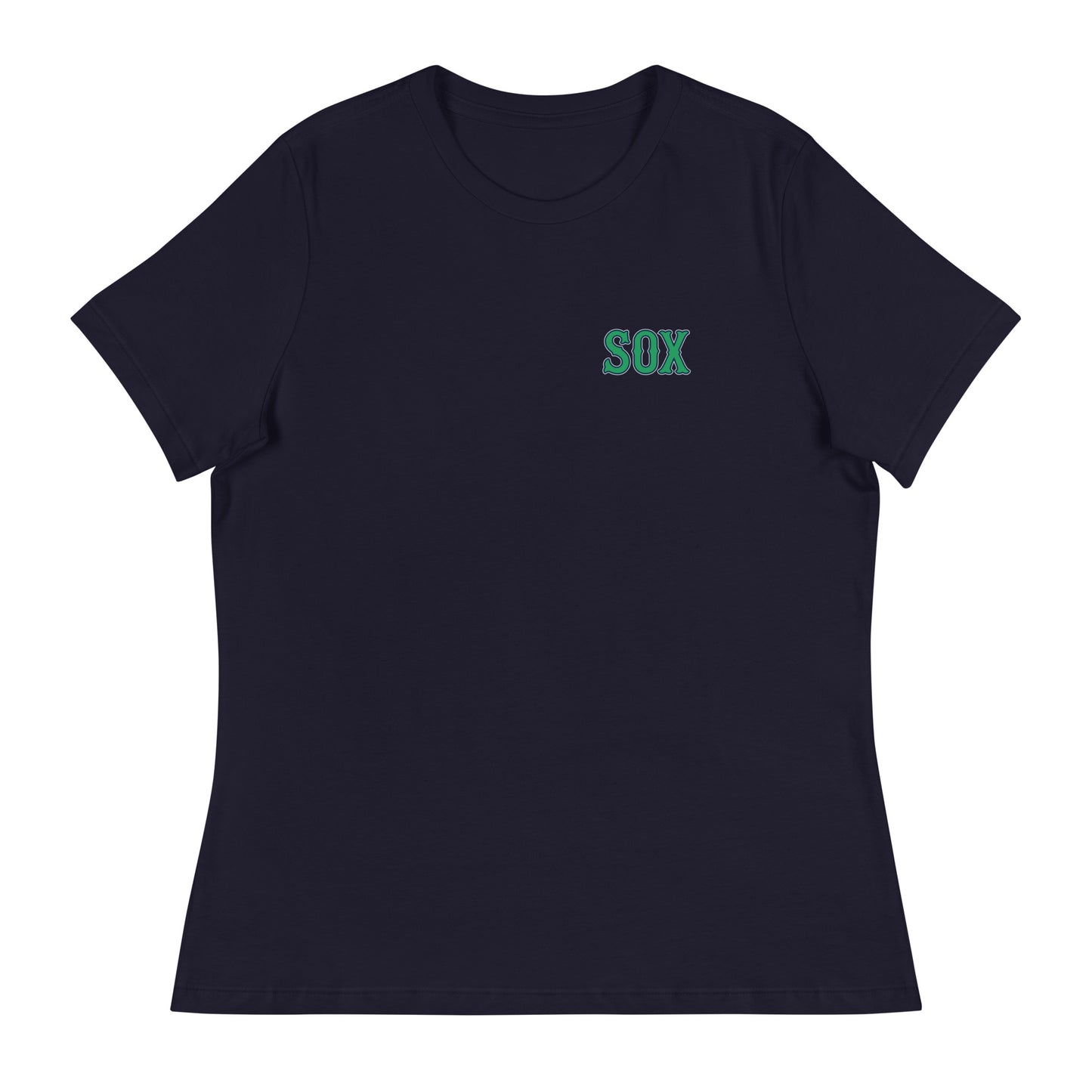 Performance | Women's Relaxed T Shirt | Greenville Sox | Emblem Logo