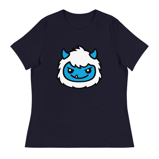 Performance | Women's Relaxed T Shirt | Yetis Softball | Vanguard Yeti Logo