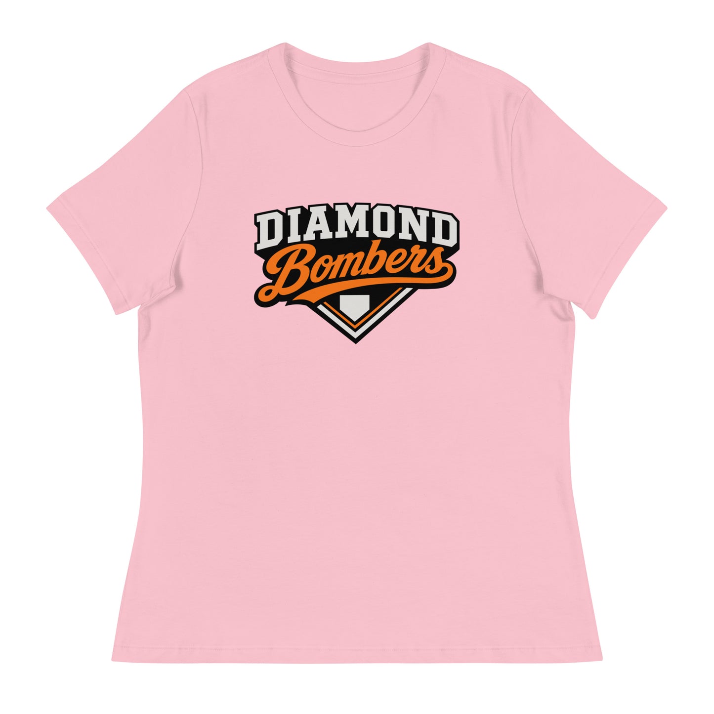 Performance | Women's Relaxed T Shirt | Diamond Bombers | Emblem Logo