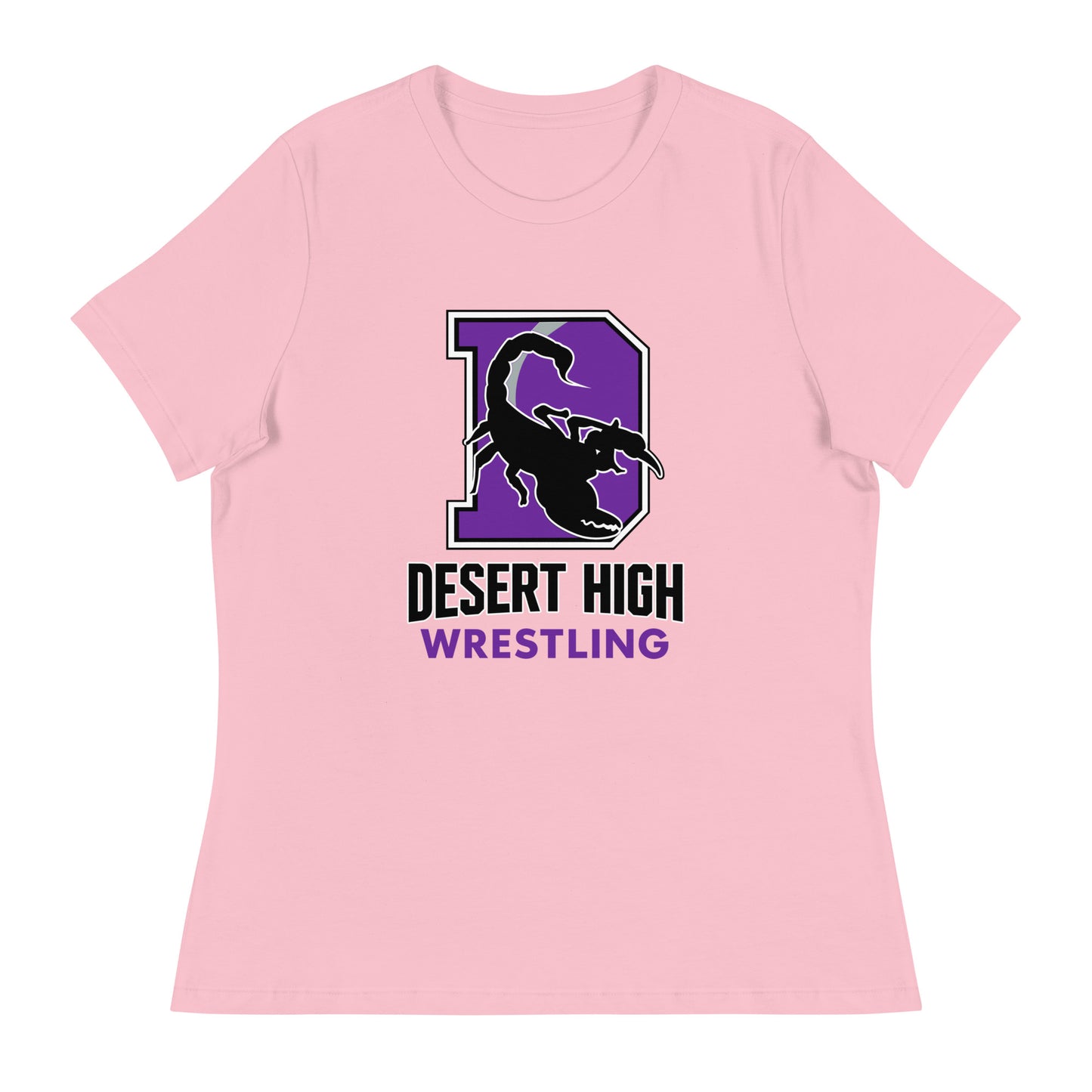 Performance | Women's Relaxed T Shirt | Desert High Scorpions | Crest Logo