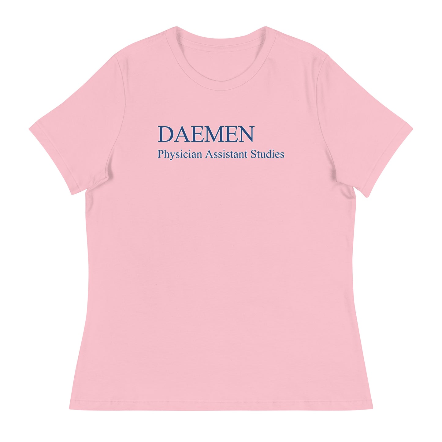 Performance | Women's Relaxed T Shirt | Daemen Physician Assistant | Care Collective Logo