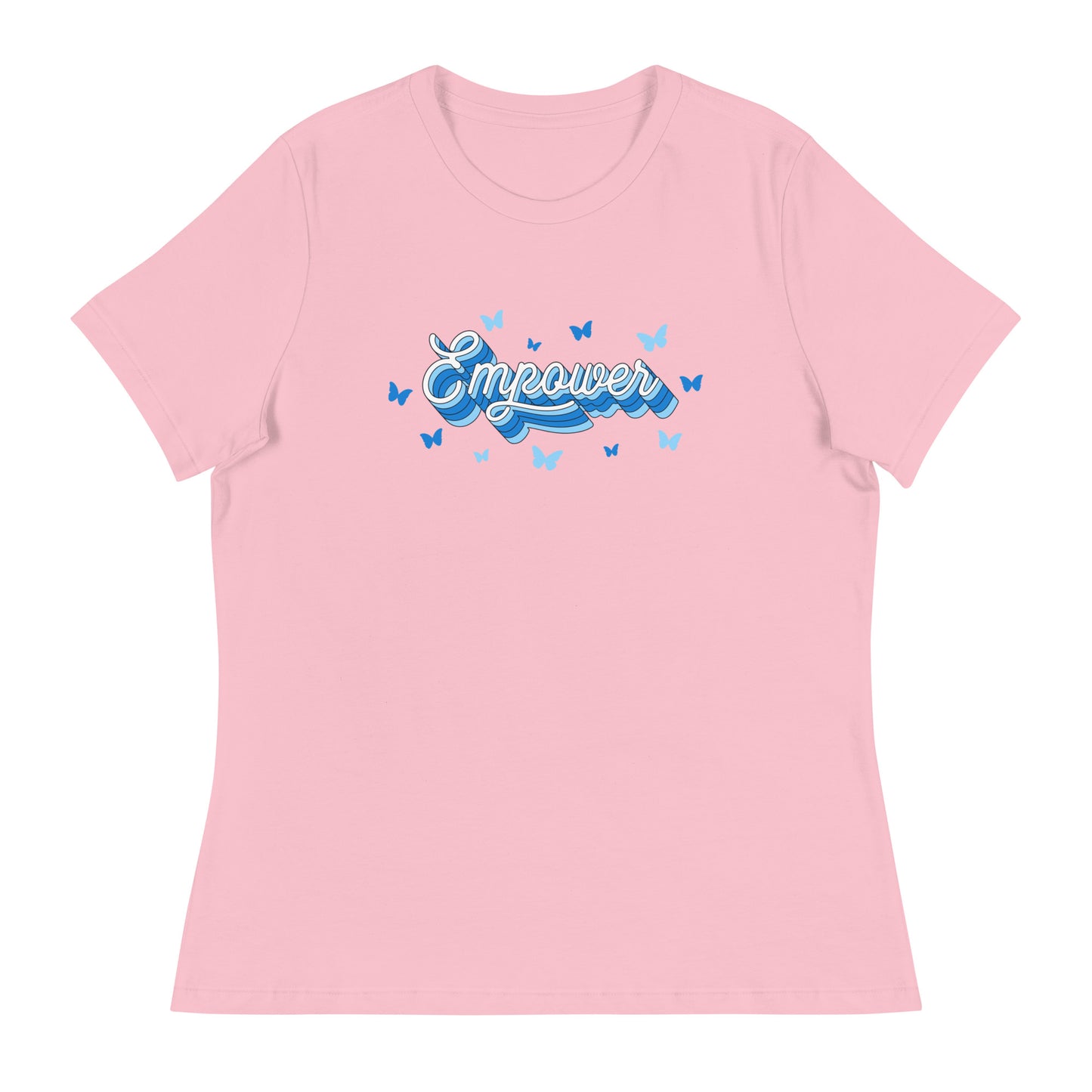 Performance | Women's Relaxed T Shirt | Empower Volleyball Club | Vanguard Logo