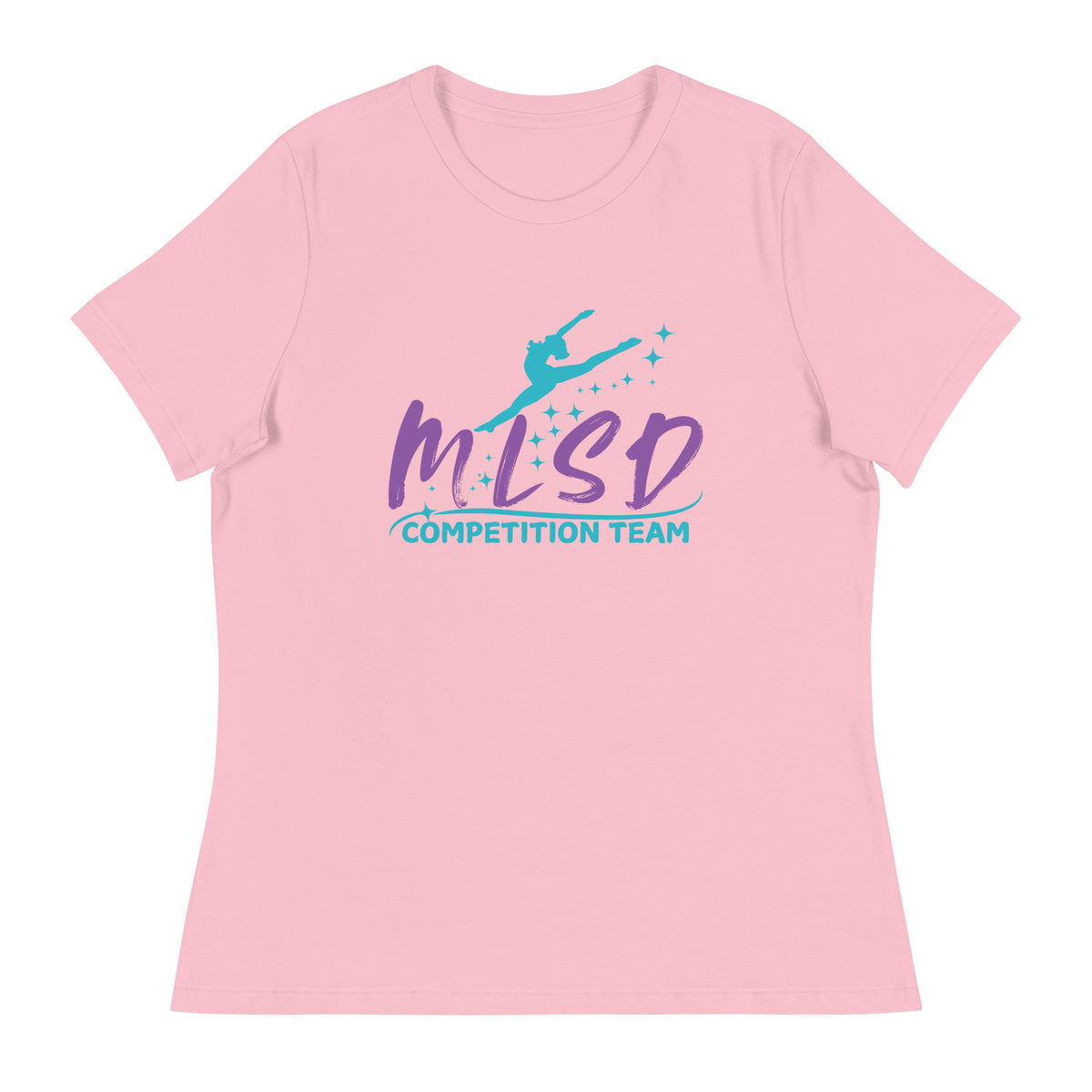 Performance | Women's Relaxed T Shirt | Miss Lorraine’s School of Dance | Lettermark Logo