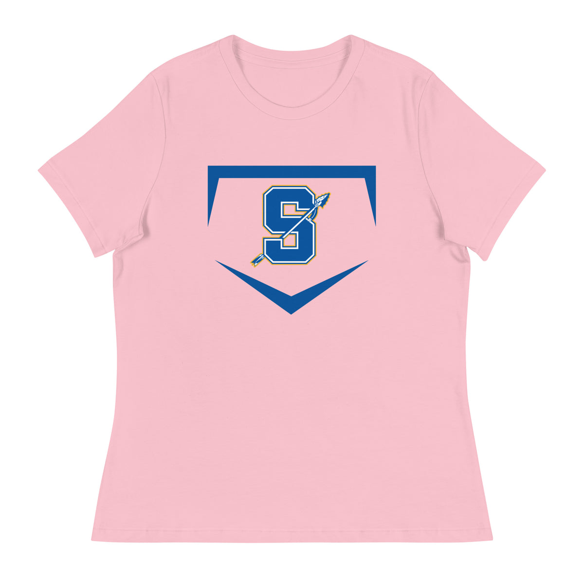 Performance | Women's Relaxed T Shirt | Senatobia Warriors Baseball | Valor Logo