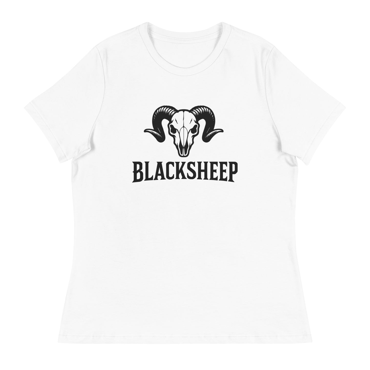 Performance | Women's Relaxed T Shirt | Blacksheep Softball | Emblem Logo