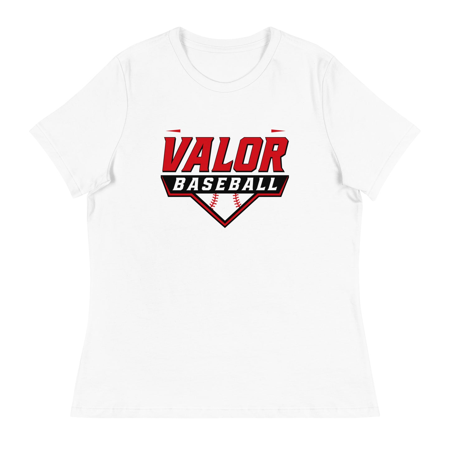 Performance | Women's Relaxed T Shirt | South Bend Valor Baseball | Vanguard Logo
