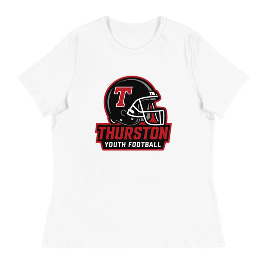 Performance | Women's Relaxed T Shirt | Thurston Youth Football | Crest Logo