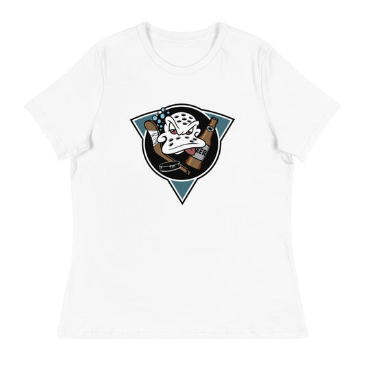 Performance | Women's Relaxed T Shirt | Mighty Drunks | Crest Logo