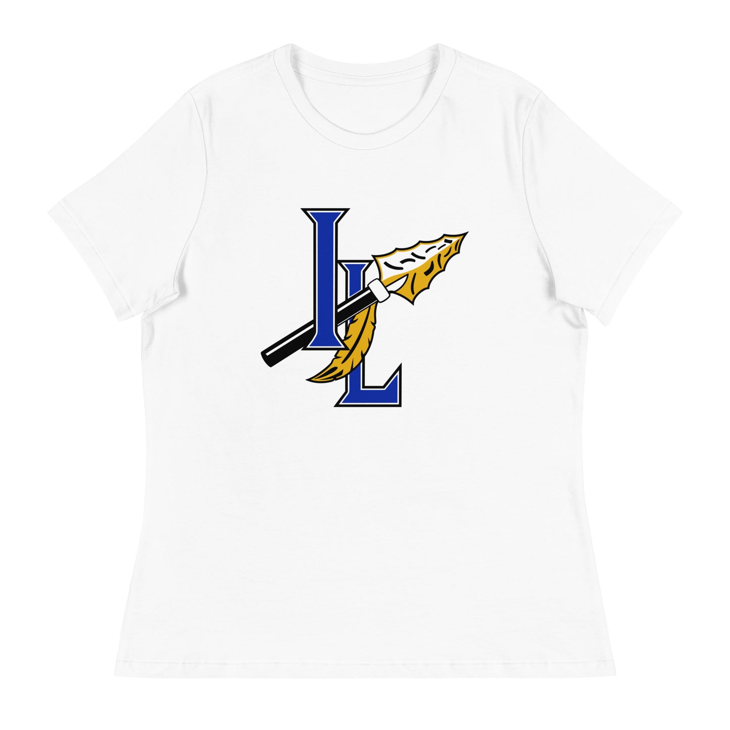 Performance | Women's Relaxed T Shirt | Indian Land Middle School Volleyball | Spear Athletic Logo