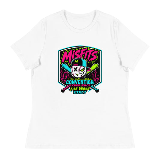 Performance | Women's Relaxed T Shirt | Misfits Baseball | Shield Logo