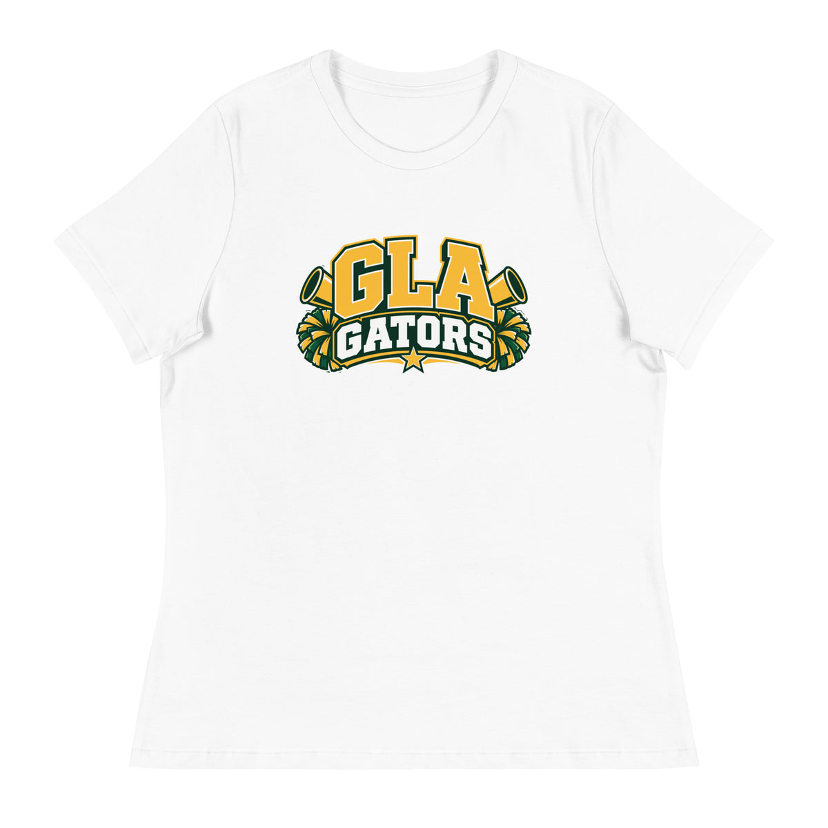 Performance | Women's Relaxed T Shirt | GLA Gators Cheer Team | Crest Logo