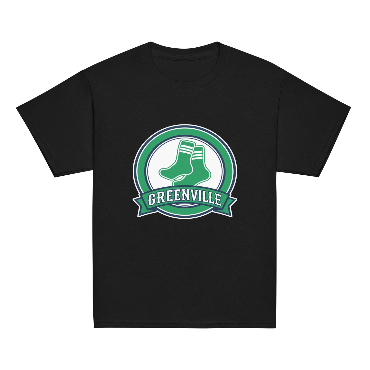 Classic | Youth T Shirt | Greenville Sox | Badge Logo