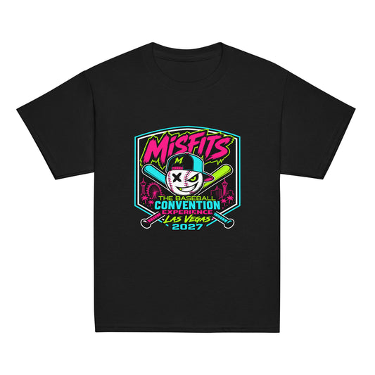 Classic | Youth T Shirt | Misfits Baseball | Shield Logo
