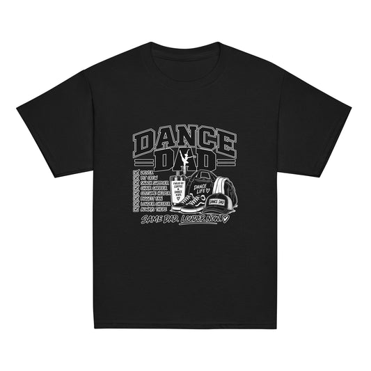Classic | Youth T Shirt | Dance Life | Dad Crest Logo