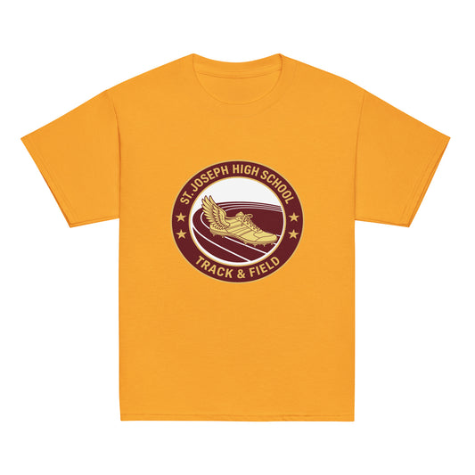 Classic | Youth T Shirt | St. Joseph High School - Track & Field | Badge Logo