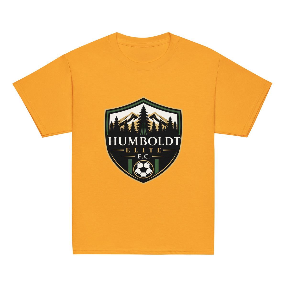 Classic | Youth T Shirt | Humboldt Elite FC | Shield Logo
