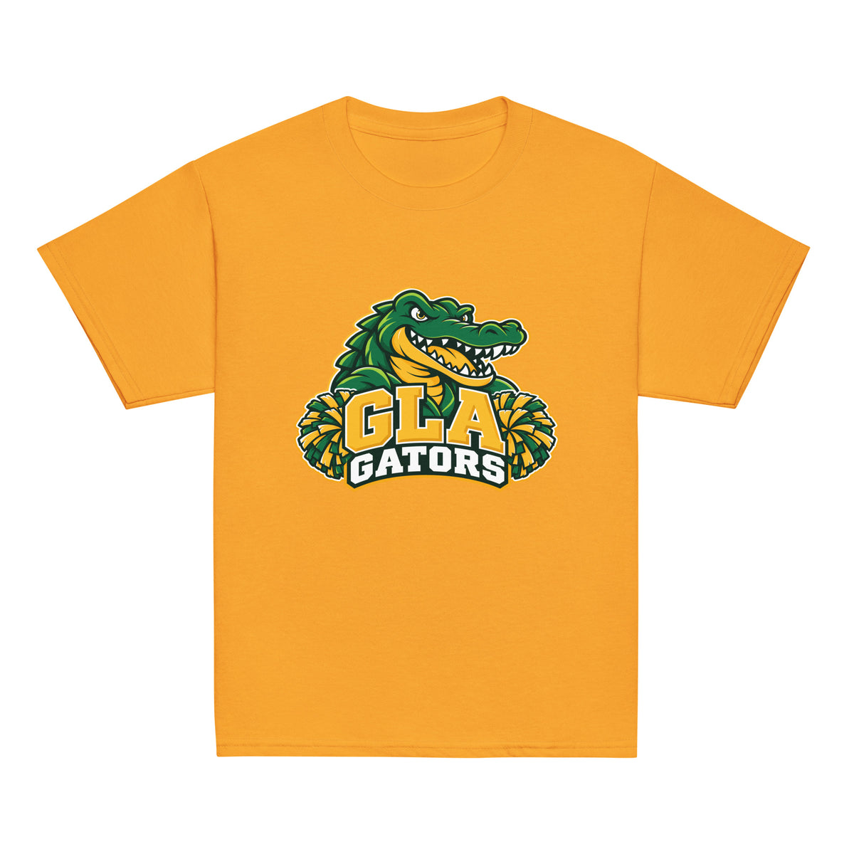 Classic | Youth T Shirt | GLA Gators Cheer Team | Apex Gators Elite Logo