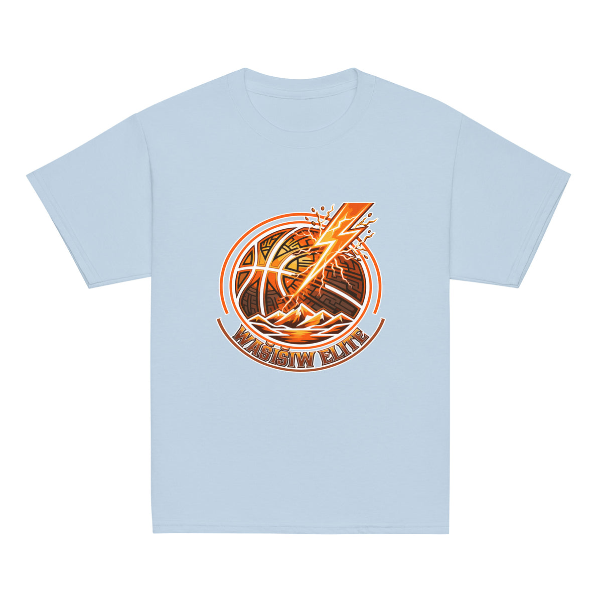 Classic | Youth T Shirt | Wašišiw Elite | Crest Logo