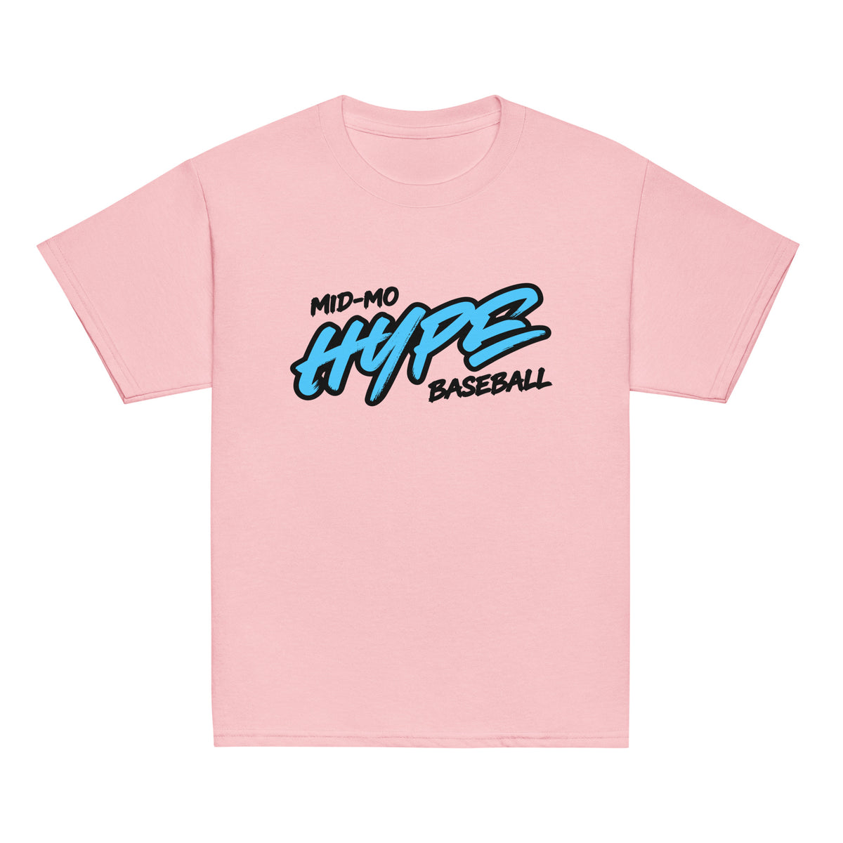 Classic | Youth T Shirt | Hype Baseball Club | Modern Script Logo