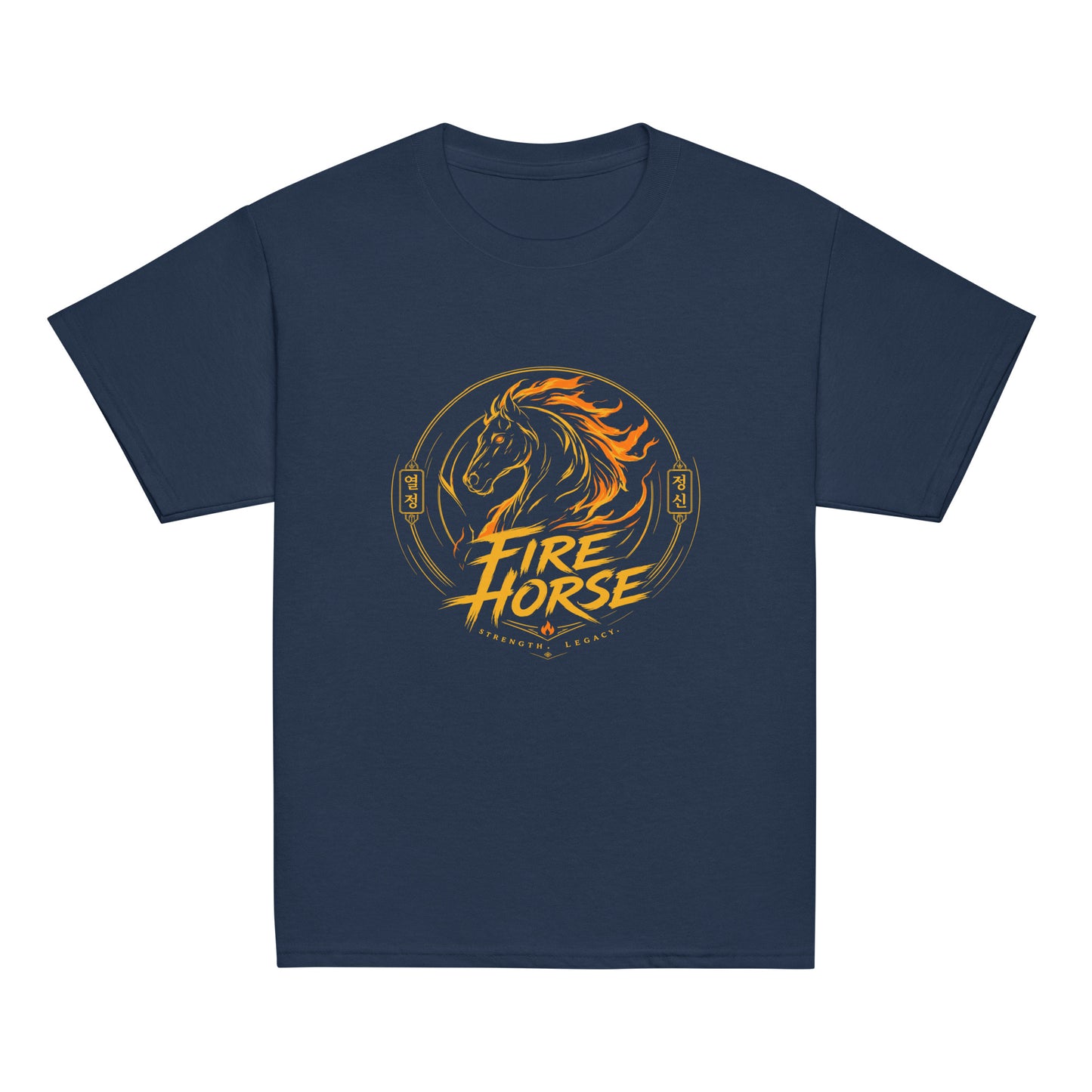 Classic | Youth T Shirt | Fire Horse Masters | Vanguard Logo