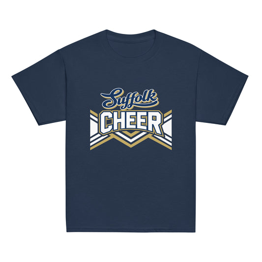 Classic | Youth T Shirt | Suffolk University Cheerleading | Vanguard Logo