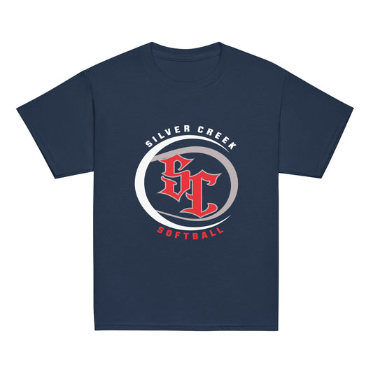 Classic | Youth T Shirt | Silver Creek 12U Schreiber | Crest Logo