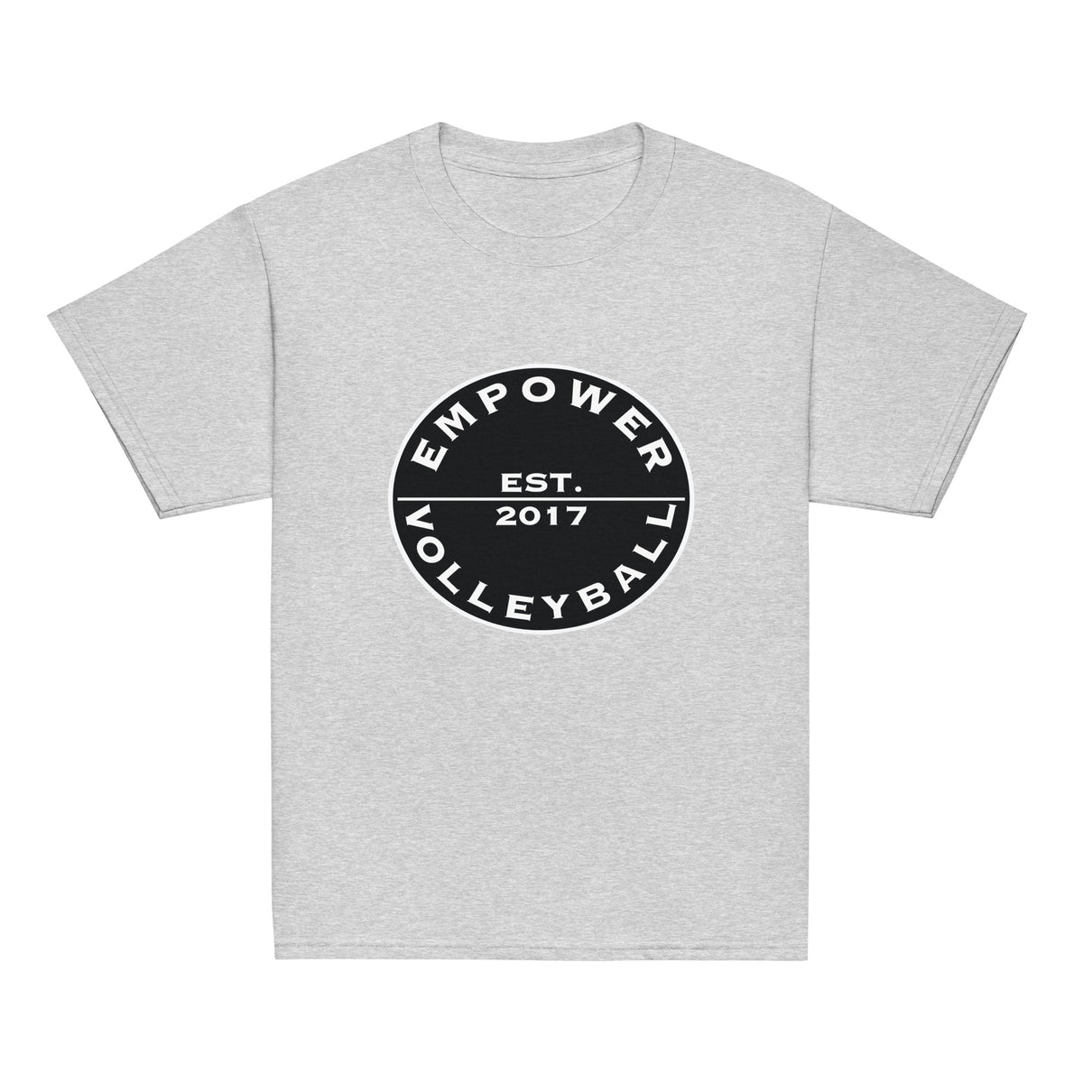 Classic | Youth T Shirt | Empower Volleyball Club | Alpha Spike Logo