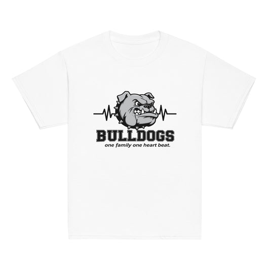 Classic | Youth T Shirt | Celina Recreational Football Black | Bulldogs Crest Logo