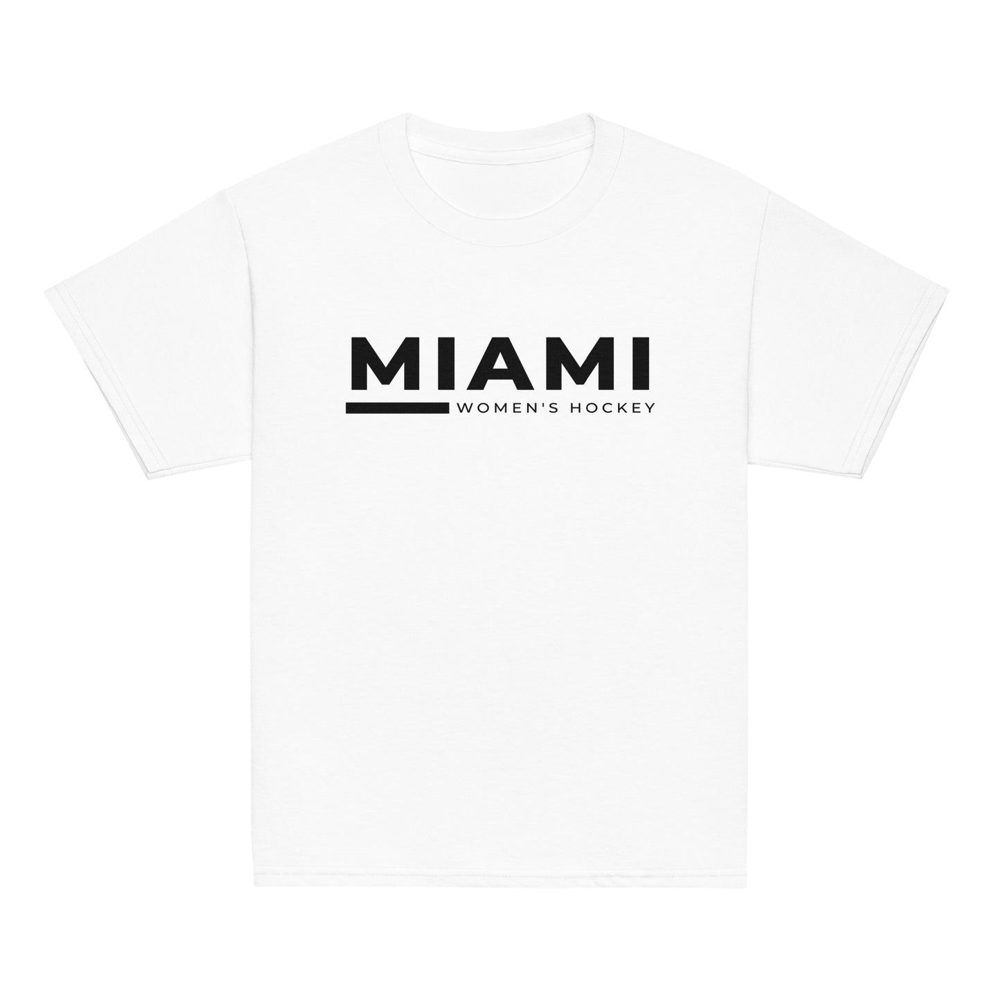 Classic | Youth T Shirt | Miami Women's Hockey | Lettermark Logo