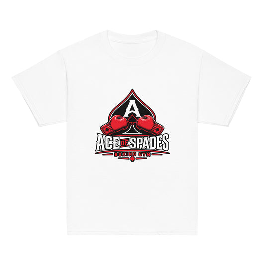 Classic | Youth T Shirt | Ace of Spades Boxing Gym | Emblem Logo