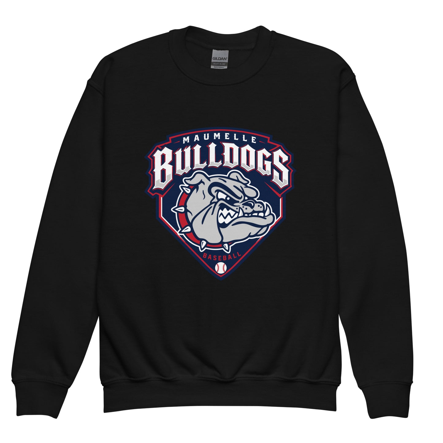 Classic | Youth Sweatshirt | Maumelle Bulldogs 2035 | Shield Logo