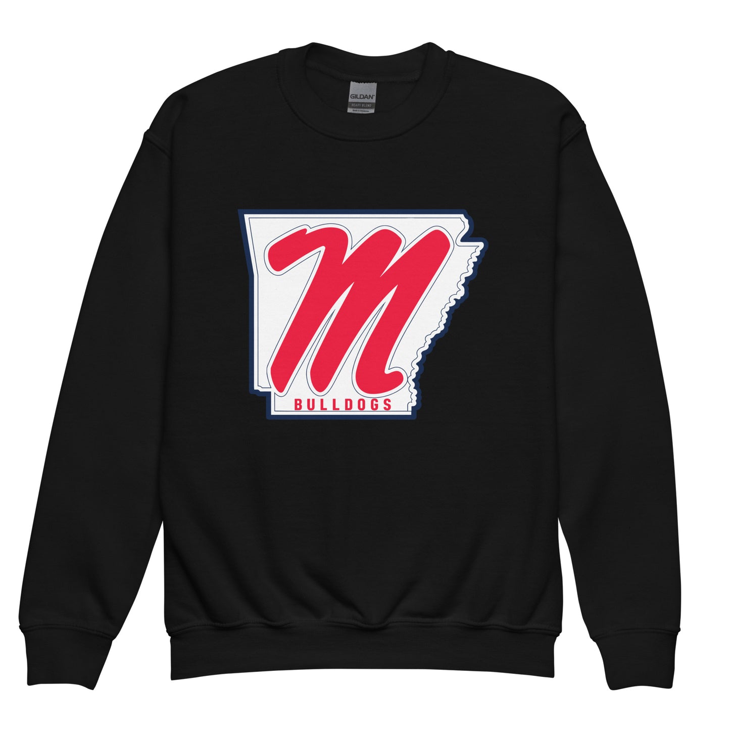 Classic | Youth Sweatshirt | Maumelle Bulldogs 2035 | Emblem Logo