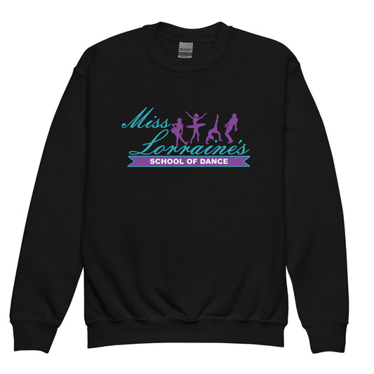 Classic | Youth Sweatshirt | Miss Lorraine’s School of Dance | Crest Logo