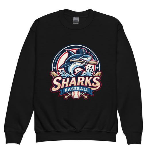 Classic | Youth Sweatshirt | Sharks Diamond Sports | Emblem Logo