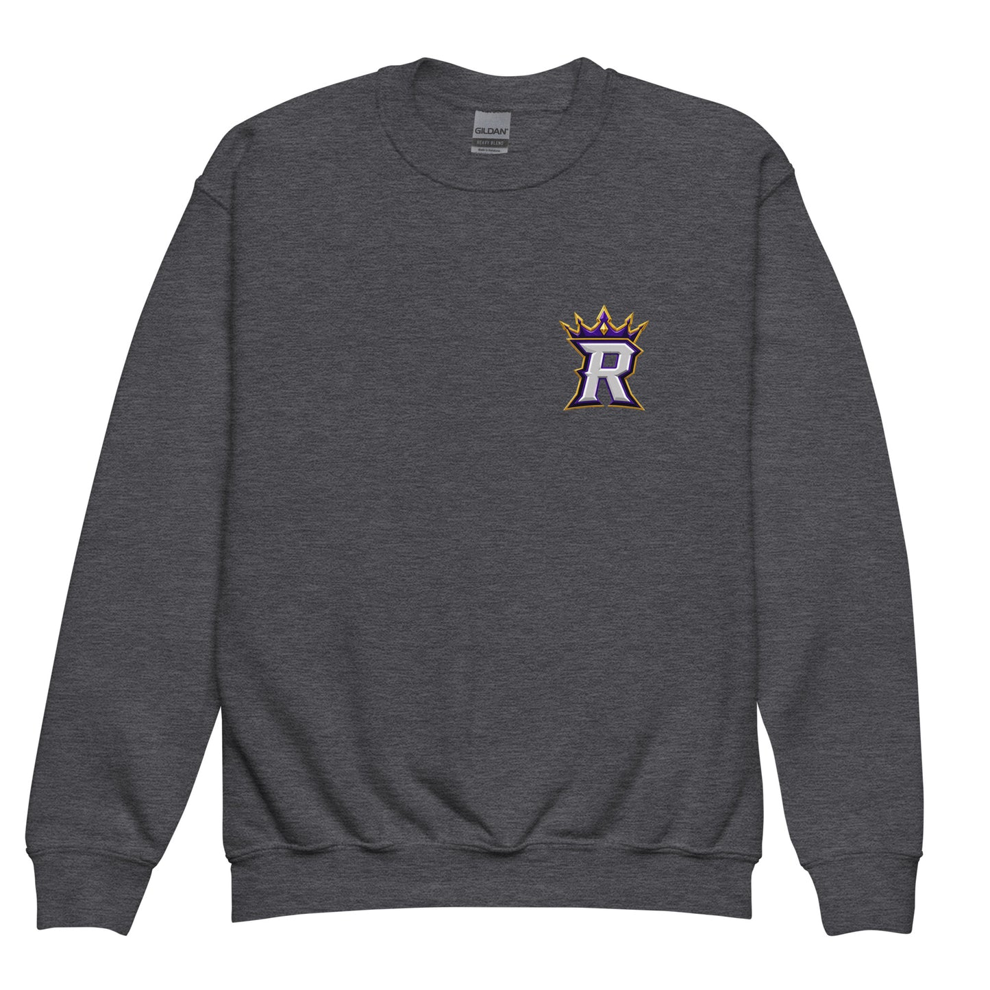 Classic | Youth Sweatshirt | REIGN 10U Softball | Royale Crest Logo