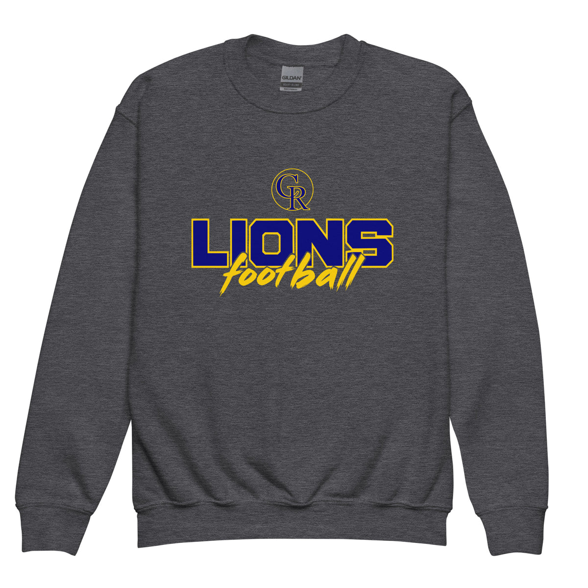 Classic | Youth Sweatshirt | Chestnut Ridge Lions Football | Vanguard Logo