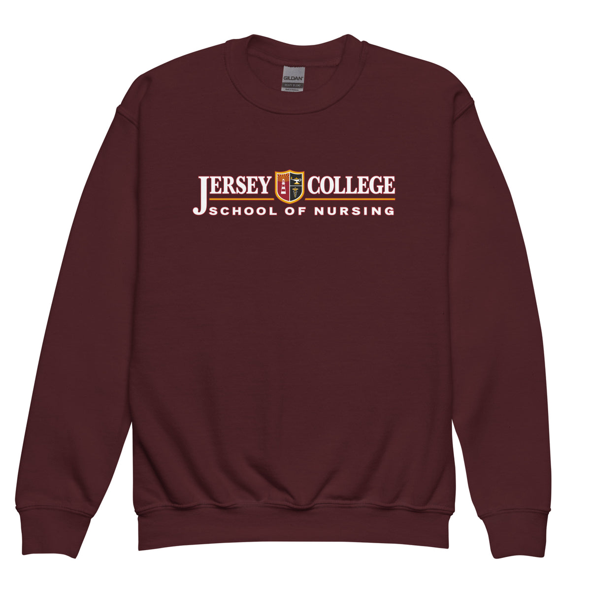 Classic | Youth Sweatshirt | Grand View University Nursing | Emblem Logo