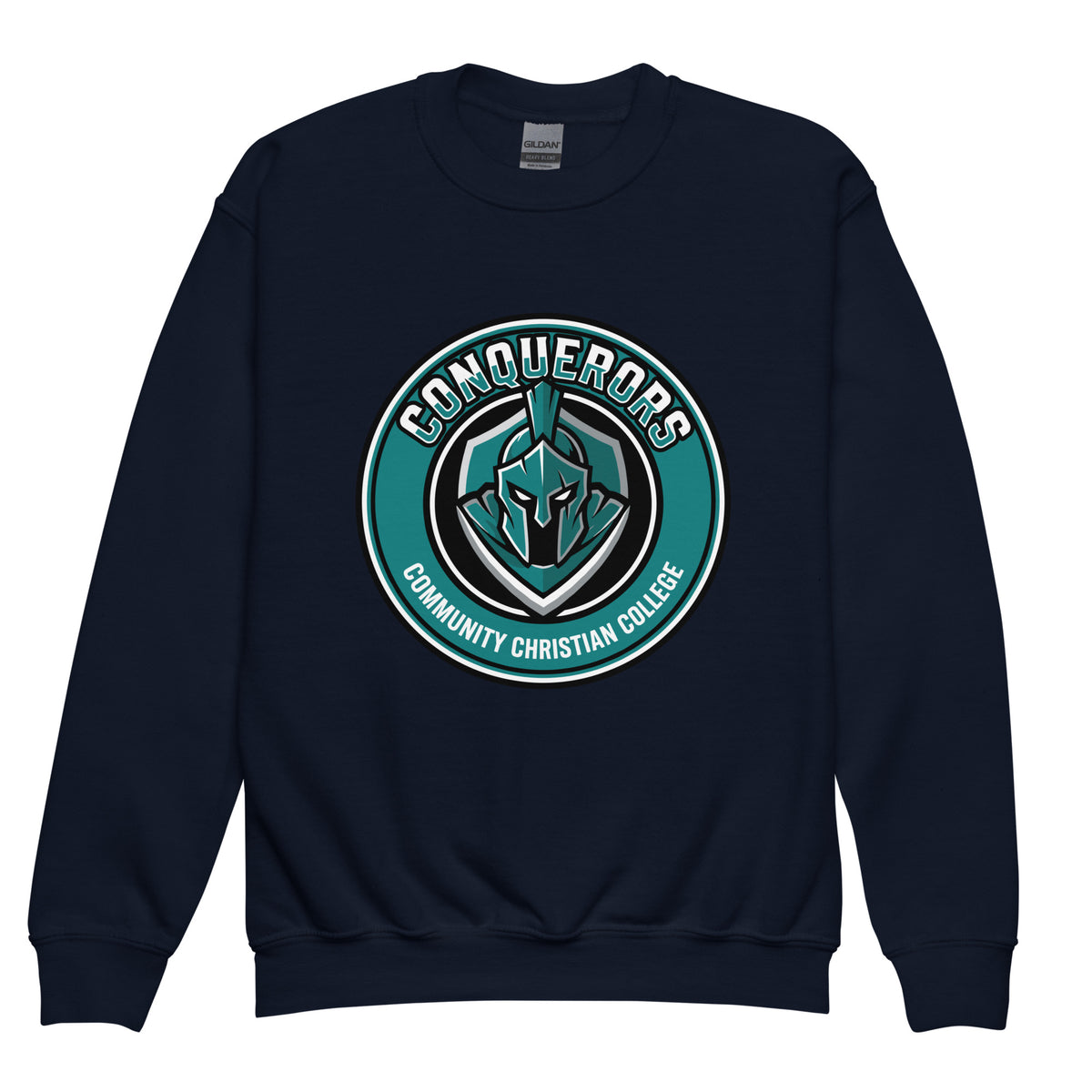 Classic | Youth Sweatshirt | Community Christian College | Badge Logo
