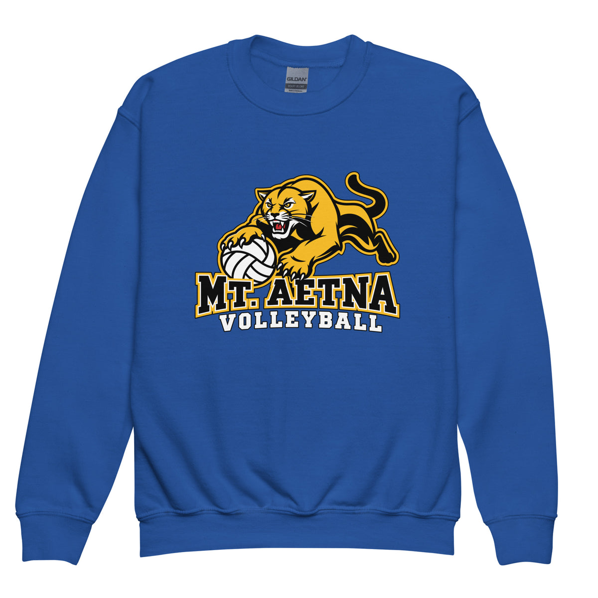 Classic | Youth Sweatshirt | Mt. Aetna Adventist School | Volleyball Apex Logo