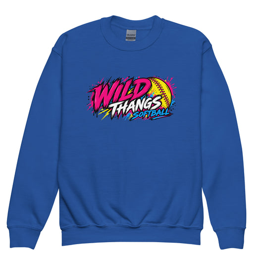 Classic | Youth Sweatshirt | Wild Thangs | Ironclad Fastpitch Logo