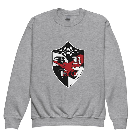 Classic | Youth Sweatshirt | Bard College Rugby Football Club | Raptor Logo