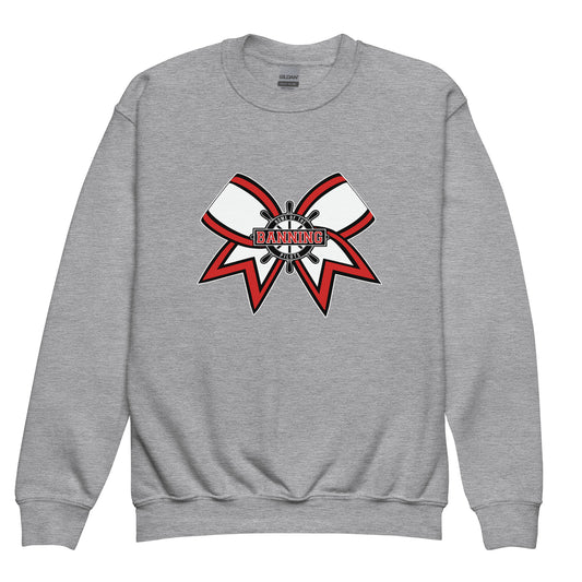 Classic | Youth Sweatshirt | BHS Coed Cheer | Bow Logo