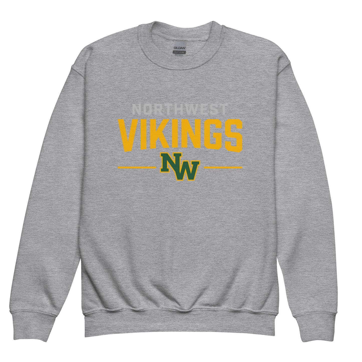 Classic | Youth Sweatshirt | Northwest High School | Vikings Logo
