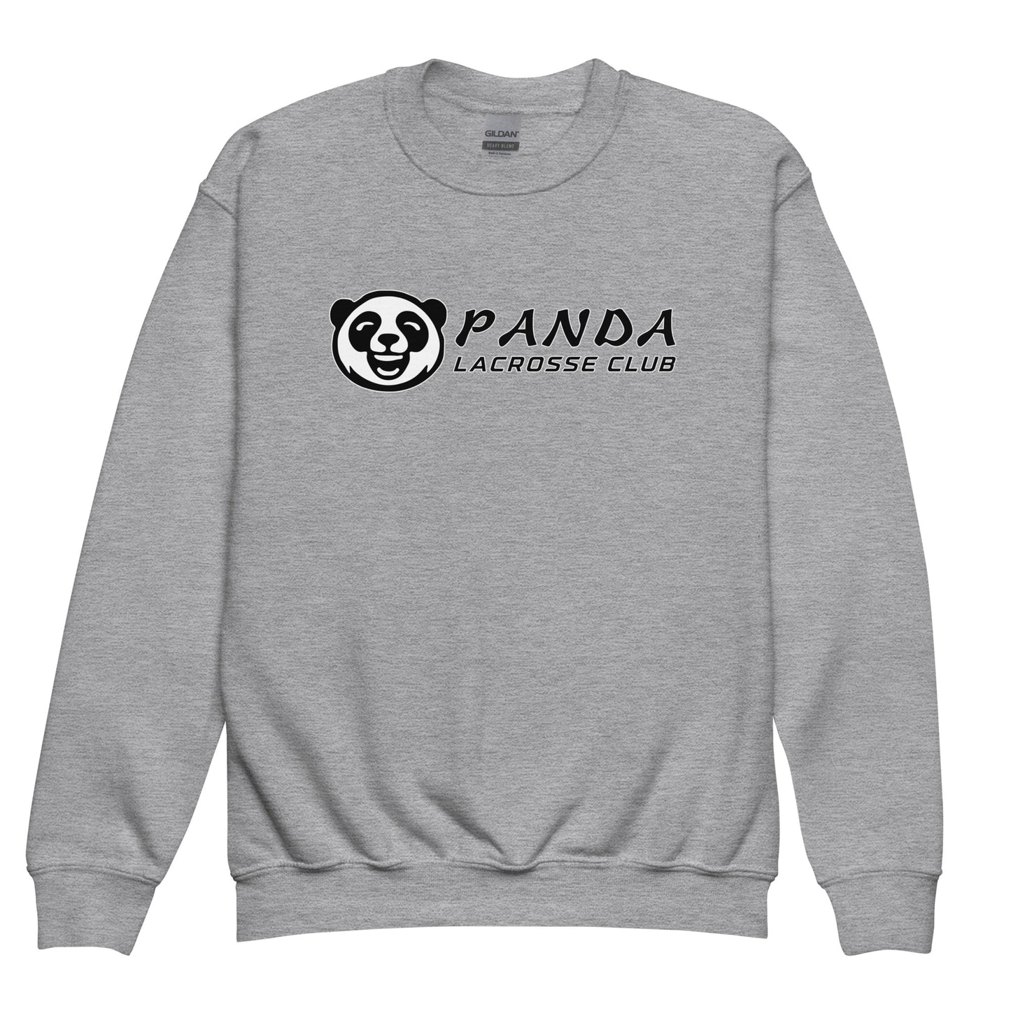 Classic | Youth Sweatshirt | Panda Lacrosse Club | Crest Logo