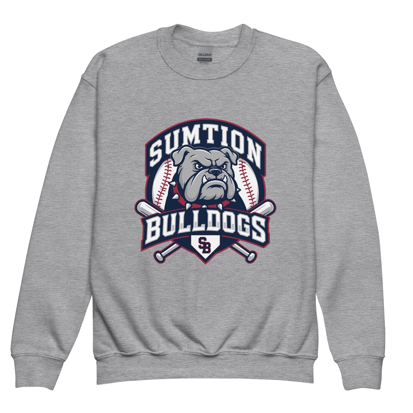 Classic | Youth Sweatshirt | Sumtion bulldogs | Emblem Logo